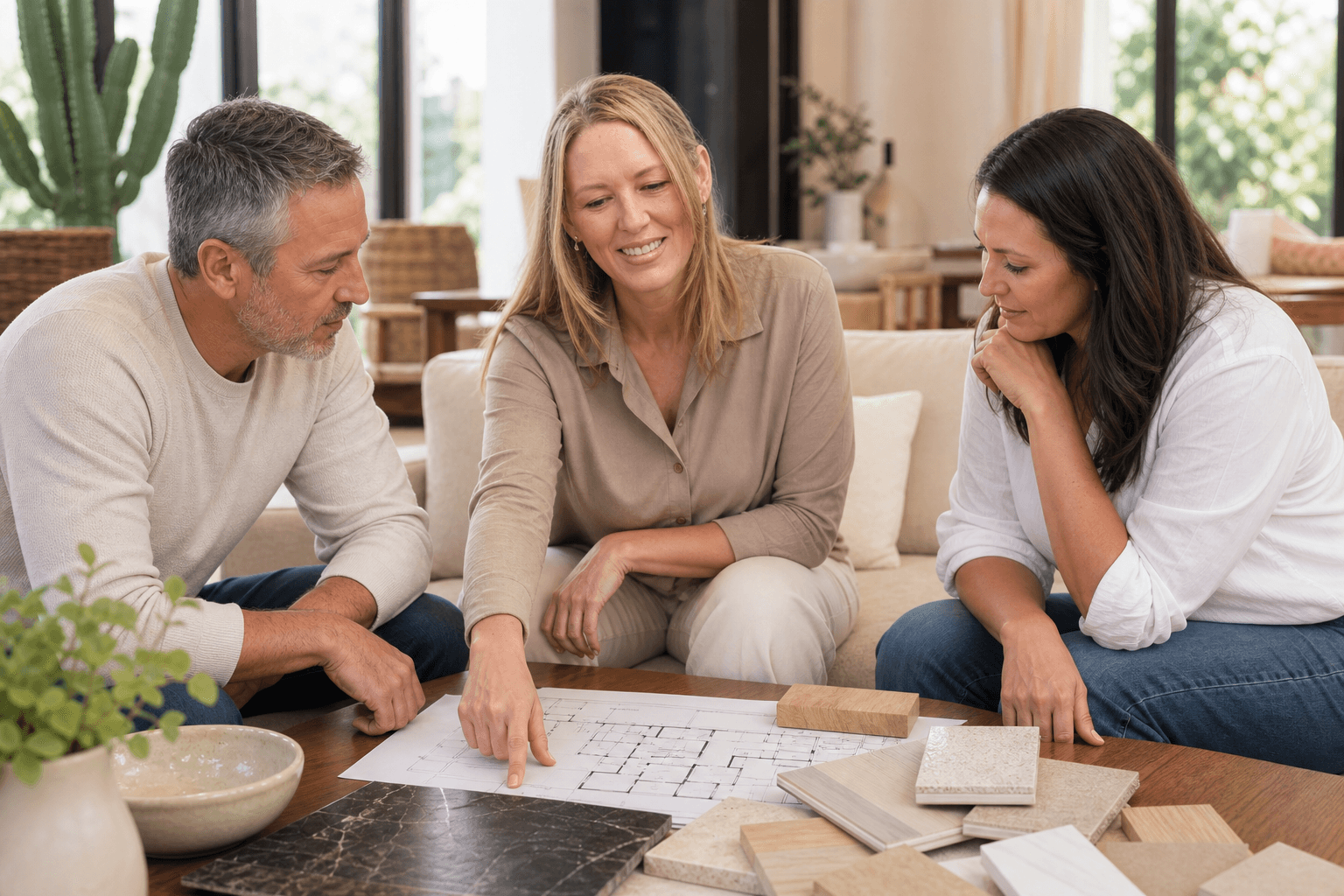 Vacation-rental design collaboration