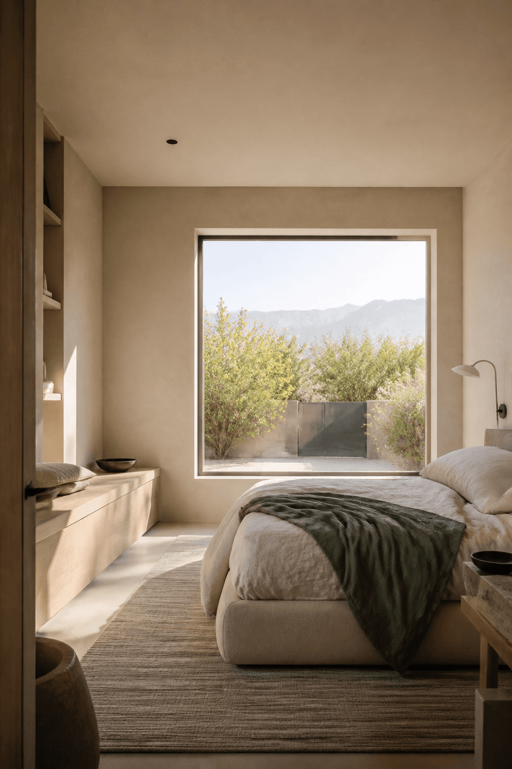 Warm, thoughtfully designed vacation-rental suite